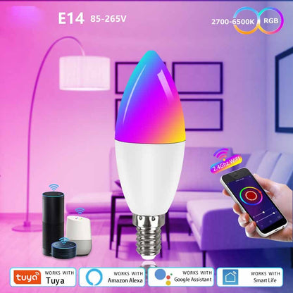 Smart WifI Led Candle Bulb