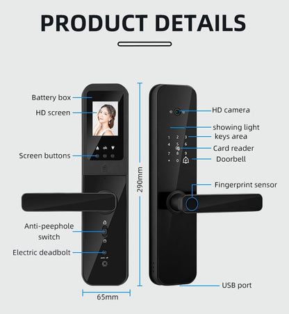 Smart Door Lock With Camera