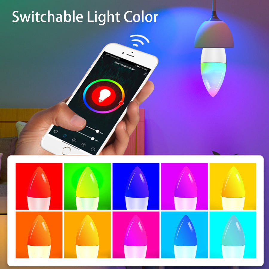 Smart WifI Led Candle Bulb