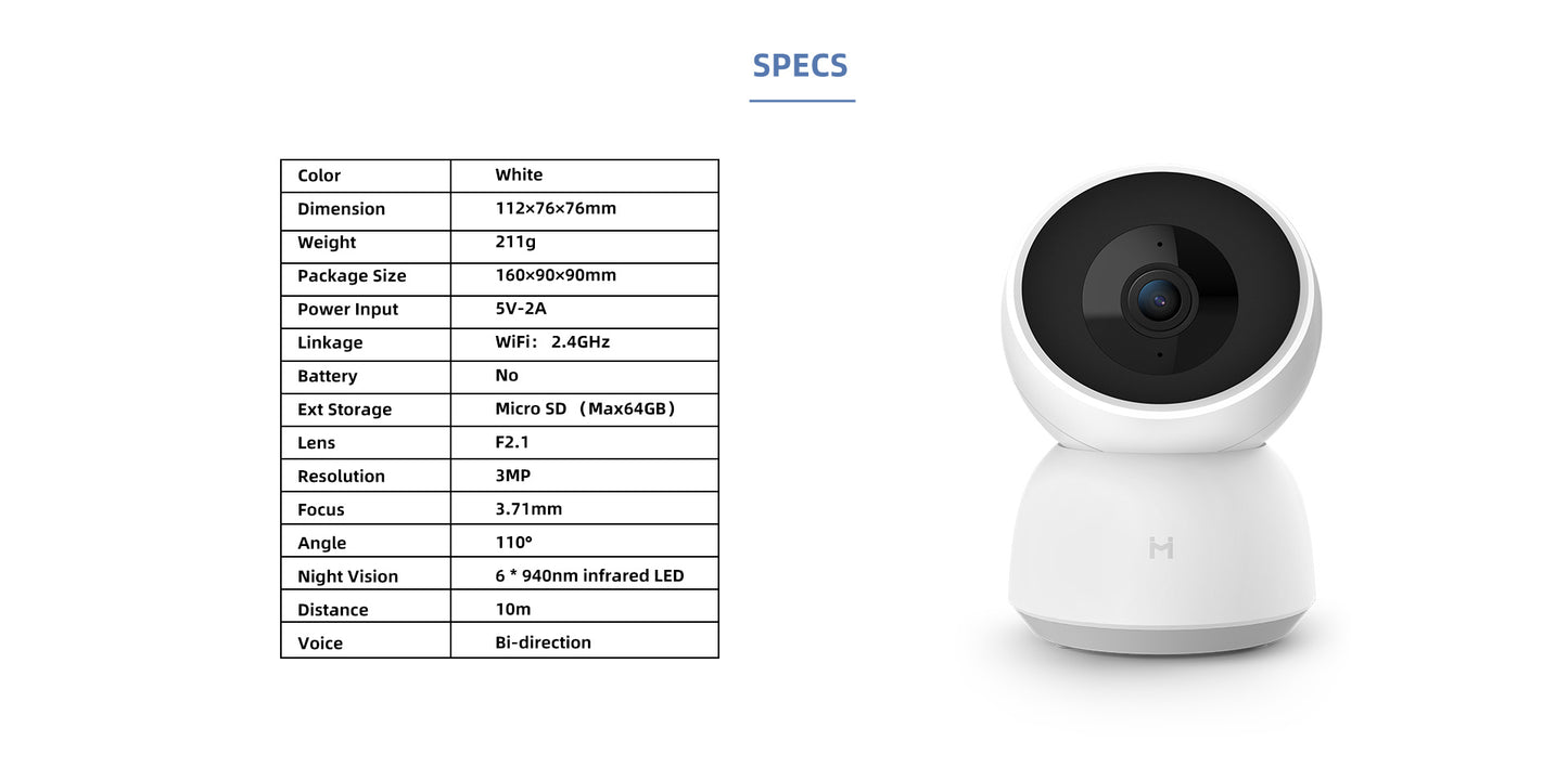 Smart WiFi Camera